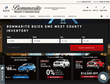 Tablet Screenshot of bommaritobuickgmc.com